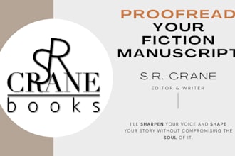 proofread your fiction manuscript