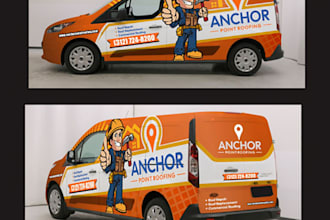 do custom car, truck van wrap logo design to boost your brand on wheels
