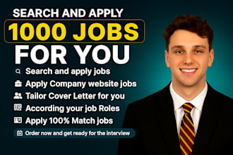 search and apply for jobs or find remote jobs on your behalf