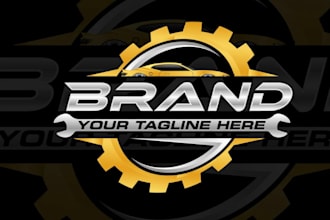 do auto dealership, car wash, mechanic and automotive logo