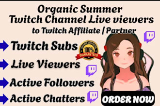 do twitch or kick promotion, twitch live viewers, brand marketing,stream overlay