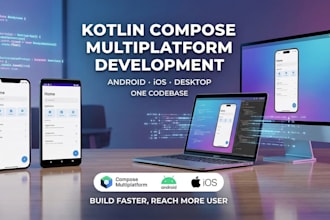 build android and ios app using kotlin multiplatform cmp