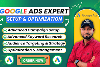 audit and optimize google PPC ads, performance max, and remarketing campaigns
