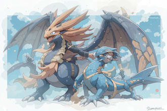 create pokemon fan art, fakemon, and pokemon trainer
