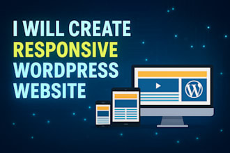 create a responsive wordpress website