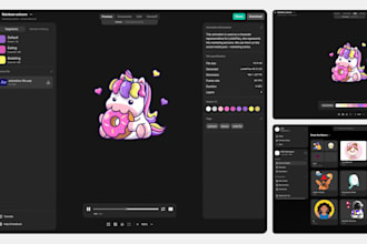design holistic web or mobile app uiux in figma
