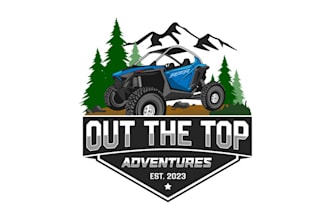 design creative adventure new recreational business logo