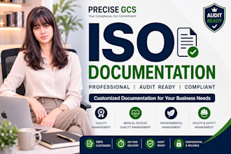 prepare iso 13485, 9001, 14001, 45001 documentation