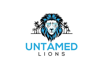 design unique perfect palm trees logo for our home