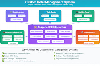 create a custom hotel management system for your business