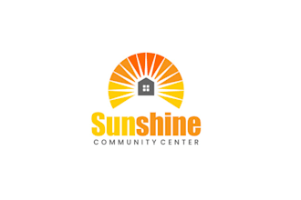 design surprising sunshine community center logo