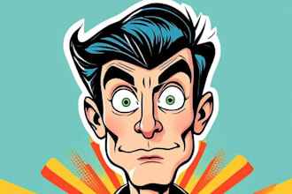 create bighead cartoon caricature from your photo