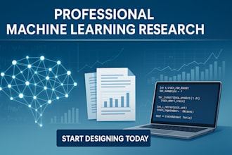 write machine learning and deep learning research and technical reports
