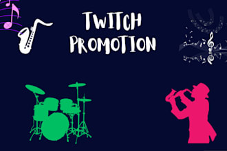 promote your twitch channel organically to attract live viewers