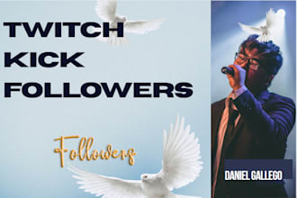 do viral kick promotion organic twitch channel get organic followers