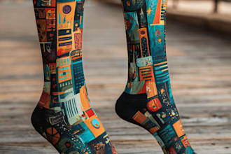 design custom sneakers socks for your brands and streetwear