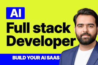 ai full stack developer ai full stack web developer for ai web development