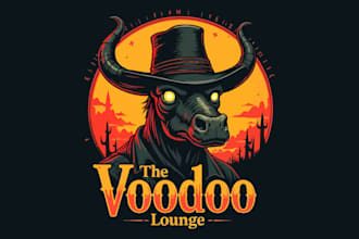 design a professional modern lounge logo