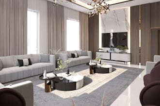 design modern interior spaces with 3dmax corona render