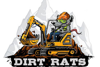 design a professional modern excavation logo