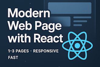 build a responsive multipage website using react and tailwind