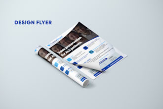 design a professional flyer or any custom graphics