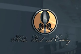 design kitchen bakery club food catering restaurant for your business logo