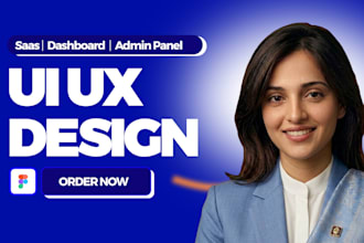design saas uiux, dashboards, crms, and web apps in figma