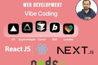 build your web app using vibe coding tools