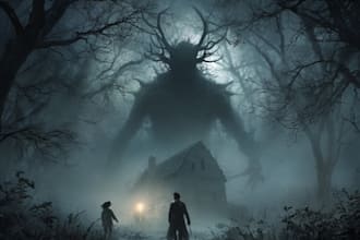 make fantasy horror book cover, etc