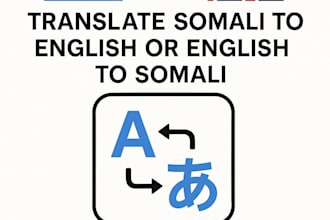 translate between somali and english with accuracy and speed