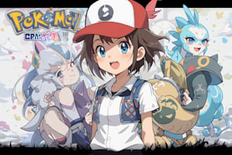 reate pokemon fan art, fakemon, and pokemon trainer