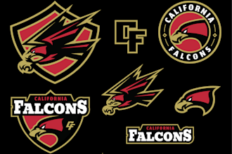 design a fierce mascot logo for sports or esports team