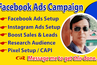 setup facebook ads campaign for leads and sales