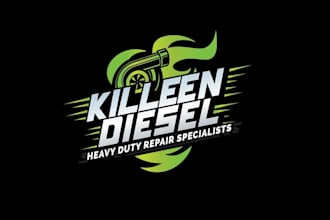 design diesel repair masculine logo
