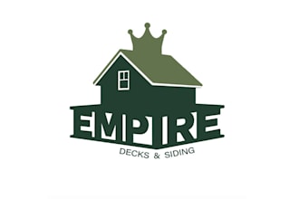 design unique empire decks siding logo