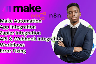 build custom automations with make or n8n for your business