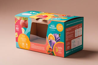 design custom amazon box design, product packaging