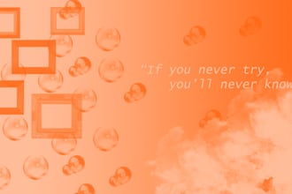 create quotes with background designs