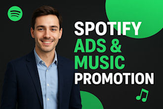 create, run effective ads campaign to promote your spotify music to new height