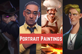 create character portrait illustration
