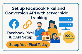 setup facebook pixel and conversion API with server side tracking
