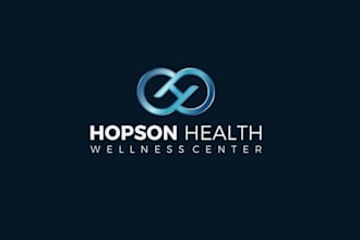 design unique health longevity logo
