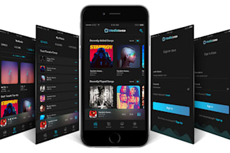 develop music streaming app, live streaming app ,video streaming app