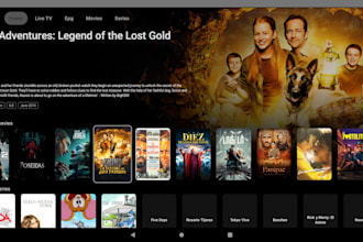 rebrand iptv app, build iptv app, smart tv, samsung tv, vod app and m3u playlist