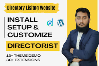 install, set up, and customize your directorist wordpress theme