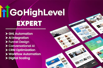 be your go high level expert for funnels, websites, and automations