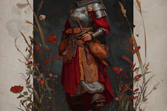 create dnd character art illustration commissions