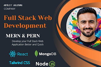 be your mern and pern web programmer, mongodb postgresql express react node js