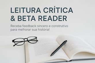 vou ler e dar feedback completo no seu livro ou história